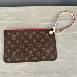 Louis Vuitton Neverfull MM monogram wristlet WRISTLET POUCH